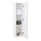 Basicwise Modern Long Bathroom Wall Mounted Cabinet, White QI003551.W - alternate 1